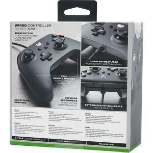 PowerA Wired Controller for Xbox Series X|S - Black PowerA Wired Controller for Xbox Series X|S - Black