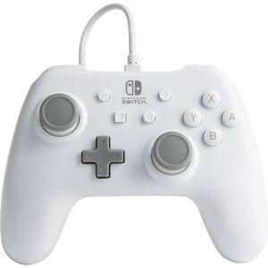 Contrôleur Filaire PowerA Nintendo Switch - Blanc Contrôleur Filaire PowerA Nintendo Switch - Blanc