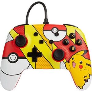 PowerA Nintendo Switch Manette Améliorée Filaires - Pokemon Pop Art - Publicité PowerA Nintendo Switch Manette Améliorée Filaires - Pokemon Pop Art - Publicité