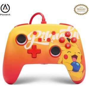 PowerA Nintendo Switch Enhanced Wired Controller - Pokémon: Pikachu Orange Berry PowerA Nintendo Switch Enhanced Wired Controller - Pokémon: Pikachu Orange Berry