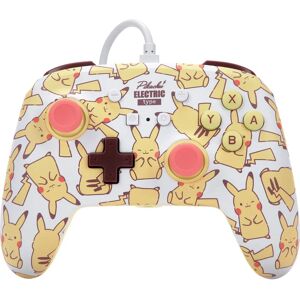 PowerA Nintendo Switch Vylepšený Drátový Ovladač - Pokémon: Pikachu Blush PowerA Nintendo Switch Vylepšený Drátový Ovladač - Pokémon: Pikachu Blush