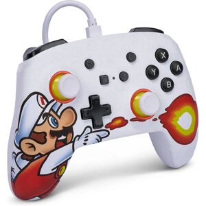 PowerA Nintendo Switch Contrôleur Filaire Amélioré - Fireball Mario - Publicité PowerA Nintendo Switch Contrôleur Filaire Amélioré - Fireball Mario - Publicité