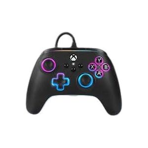 PowerA Lumectra Advantage Wired Controller for Xbox Series X|S - X|S- Black + RGB LED Strip PowerA Lumectra Advantage Wired Controller for Xbox Series X|S - X|S- Black + RGB LED Strip