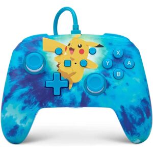 PowerA Nintendo Switch Controler Îmbunătățit cu Fir - Pokémon: Tie Dye Pikachu PowerA Nintendo Switch Controler Îmbunătățit cu Fir - Pokémon: Tie Dye Pikachu