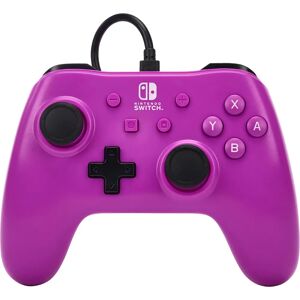 Manette Filaire PowerA Nintendo Switch - Violet Raisin Manette Filaire PowerA Nintendo Switch - Violet Raisin