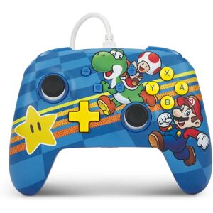 PowerA Nintendo Switch Enhanced Wired Controller - Super Mario: Mushroom Kingdom Friends PowerA Nintendo Switch Enhanced Wired Controller - Super Mario: Mushroom Kingdom Friends