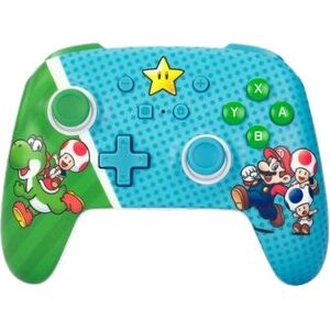 Manette Sans Fil Améliorée PowerA pour Nintendo Switch - Super Mario - Super Star Friends Manette Sans Fil Améliorée PowerA pour Nintendo Switch - Super Mario - Super Star Friends