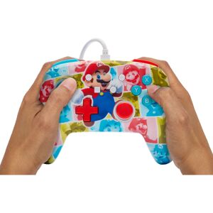 PowerA Nintendo Switch Enhanced Wired Controller - Wireless (Super Mario - Mario Hero Reel) PowerA Nintendo Switch Enhanced Wired Controller - Wireless (Super Mario - Mario Hero Reel)