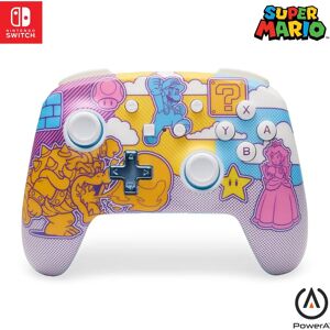 PowerA Nintendo Switch Enhanced Wireless Controller - Super Mario - Mushroom Kingdom Pop Art PowerA Nintendo Switch Enhanced Wireless Controller - Super Mario - Mushroom Kingdom Pop Art