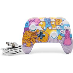 PowerA Nintendo Switch Enhanced Wireless Controller - Super Mario - Mushroom Kingdom Pop Art PowerA Nintendo Switch Enhanced Wireless Controller - Super Mario - Mushroom Kingdom Pop Art