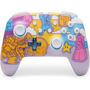 PowerA Nintendo Switch Paranneltu Langaton Ohjain - Super Mario - Sienikuningaskunnan Pop-taide PowerA Nintendo Switch Paranneltu Langaton Ohjain - Super Mario - Sienikuningaskunnan Pop-taide