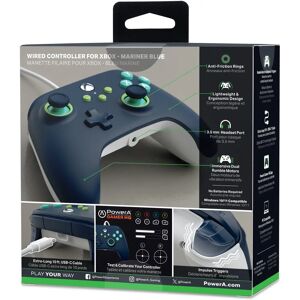 PowerA Advantage Wired Controller for Xbox Series X|S - Mariner Blue PowerA Advantage Wired Controller for Xbox Series X|S - Mariner Blue