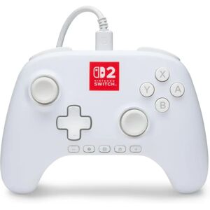 PowerA Advantage Wired Controller for Nintendo Switch 2 with Lumectra - White PowerA Advantage Wired Controller for Nintendo Switch 2 with Lumectra - White