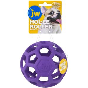 JW Pet Dog Toy - Medium Hol-ee Treat Dispenser Roller - Assorted Colors JW Pet Dog Toy - Medium Hol-ee Treat Dispenser Roller - Assorted Colors