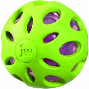 JW Pet Verschillende Crackle Heads Bal Hondenspeelgoed - Medium - 7 cm JW Pet Verschillende Crackle Heads Bal Hondenspeelgoed - Medium - 7 cm
