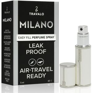 Travalo Milano Atomizzatore di Profumo Bianco 5ml - Atomizzatore di Profumo Travalo Milano Atomizzatore di Profumo Bianco 5ml - Atomizzatore di Profumo