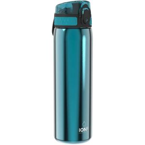 Ion8 Leak Proof Slim Water Bottle - Stainless Steel - 600ml Ion8 Leak Proof Slim Water Bottle - Stainless Steel - 600ml
