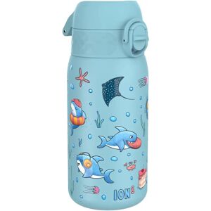 Ion8 Stainless Steel Kids Water Bottle - Sharks - 400ml Ion8 Stainless Steel Kids Water Bottle - Sharks - 400ml