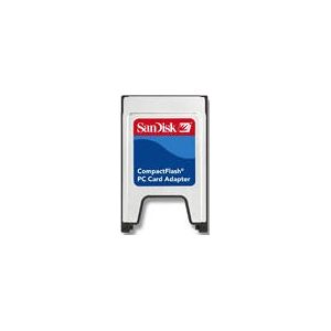 SanDisk CompactFlash PC Card Adapter - Memory Card Reader SanDisk CompactFlash PC Card Adapter - Memory Card Reader