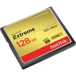 SanDisk CompactFlash Extreme 128GB (SDCFXSB-128G-G46) SanDisk CompactFlash Extreme 128GB (SDCFXSB-128G-G46)