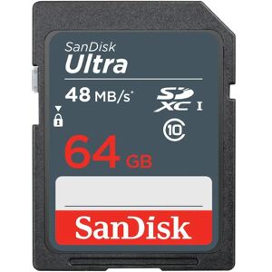 SanDisk Ultra 64 GB SDXC Class 10 - Memory Card SanDisk Ultra 64 GB SDXC Class 10 - Memory Card