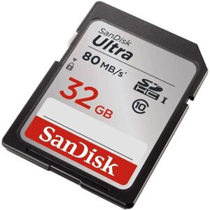 SanDisk Ultra 32 GB SDHC UHS-I Class 10 - Memory Card SanDisk Ultra 32 GB SDHC UHS-I Class 10 - Memory Card