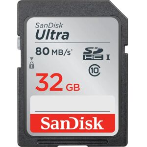 SanDisk Ultra 32 GB SDHC UHS-I Klasse 10 - Minneskort SanDisk Ultra 32 GB SDHC UHS-I Klasse 10 - Minneskort