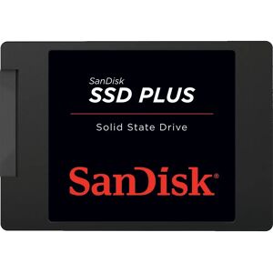 SanDisk Plus 240 GB SSD - Interno - SATA III - Nero SanDisk Plus 240 GB SSD - Interno - SATA III - Nero