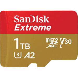 SanDisk Extreme A2 U3 V30 microSD - microSDXC 1TB - Publicité SanDisk Extreme A2 U3 V30 microSD - microSDXC 1TB - Publicité
