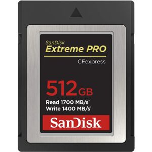 SanDisk Extreme Pro CFexpress 512GB Type B Memory Card - Memory Card SanDisk Extreme Pro CFexpress 512GB Type B Memory Card - Memory Card
