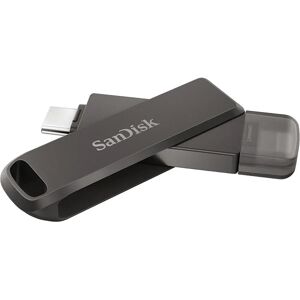 SanDisk iXpand USB Flash Drive - 128GB, Dual USB-C & Lightning - Fast Transfer SanDisk iXpand USB Flash Drive - 128GB, Dual USB-C & Lightning - Fast Transfer