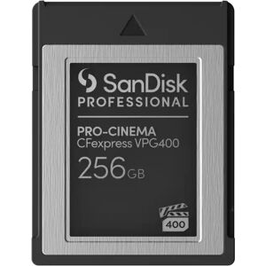 SanDisk PRO-CINEMA CFexpress VPG400 Type B - 256GB SanDisk PRO-CINEMA CFexpress VPG400 Type B - 256GB