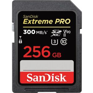 SanDisk Extreme PRO UHS-II U3 V90 SD - SDXC 256GB SanDisk Extreme PRO UHS-II U3 V90 SD - SDXC 256GB