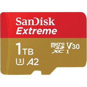 SanDisk Extreme A2 U3 V30 190 MB/s microSD - microSDXC 1TB - Publicité SanDisk Extreme A2 U3 V30 190 MB/s microSD - microSDXC 1TB - Publicité