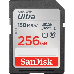 SanDisk Ultra SDXC 150MB/s Class 10 U1 (SDSDUNC-GN6IN) - 256GB (SDSDUNC-256G-GN6IN) SanDisk Ultra SDXC 150MB/s Class 10 U1 (SDSDUNC-GN6IN) - 256GB (SDSDUNC-256G-GN6IN)