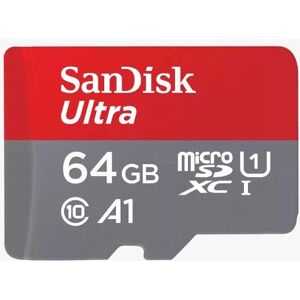 SanDisk Ultra 64GB MicroSDXC Memory Card - UHS-I Class 10 SanDisk Ultra 64GB MicroSDXC Memory Card - UHS-I Class 10