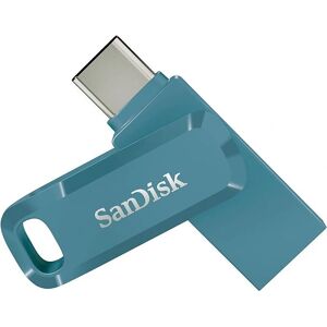 SanDisk Ultra Dual Drive Go 64GB - USB Flash Drive - Blue SanDisk Ultra Dual Drive Go 64GB - USB Flash Drive - Blue