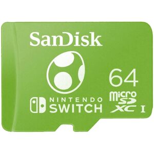 SanDisk microSDXC for Nintendo Switch (2018) - 64GB Yoshi Edition SanDisk microSDXC for Nintendo Switch (2018) - 64GB Yoshi Edition
