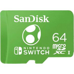 SanDisk microSDXC pentru Nintendo Switch (2018) - 64GB Yoshi Edition SanDisk microSDXC pentru Nintendo Switch (2018) - 64GB Yoshi Edition