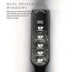 Dualit 1.5L Electric Kettle - Polished Chrome with Canvas White Trim Dualit 1.5L Electric Kettle - Polished Chrome with Canvas White Trim