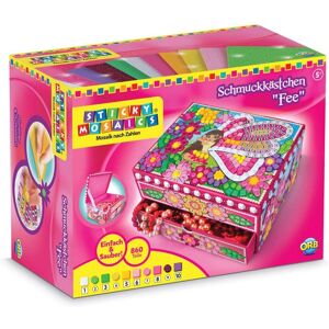 Set Creativo Mosaico Appiccicoso Scatola Gioielli Bambini Set Creativo Mosaico Appiccicoso Scatola Gioielli Bambini