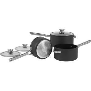 Ninja Stackable Cookware Set 3-Piece - Zerostick Non-Stick Ninja Stackable Cookware Set 3-Piece - Zerostick Non-Stick