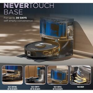 Shark RV2800YEUK - Black, Silver - Robot Vacuum Cleaner Shark RV2800YEUK - Black, Silver - Robot Vacuum Cleaner