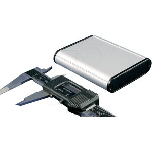 Hammond 1455B802BK Caja de aluminio delgada 80x71.7x19mm negro - Carcasa Hammond 1455B802BK Caja de aluminio delgada 80x71.7x19mm negro - Carcasa