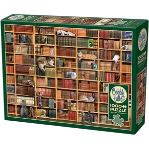 Cobble Hill The Cat Library Jigsaw Puzzle - 1000 Pieces Cobble Hill The Cat Library Jigsaw Puzzle - 1000 Pieces