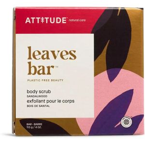 Attitude Leaves Bar Body Scrub Sandalwood - Body Scrub Attitude Leaves Bar Body Scrub Sandalwood - Body Scrub