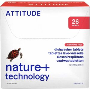Attitude Dishwasher Detergent - Eco, 26 Units Attitude Dishwasher Detergent - Eco, 26 Units