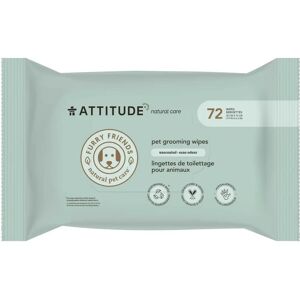 Attitude Natural Pet Wipes - Gentle, Biodegradable, 72 pcs Attitude Natural Pet Wipes - Gentle, Biodegradable, 72 pcs