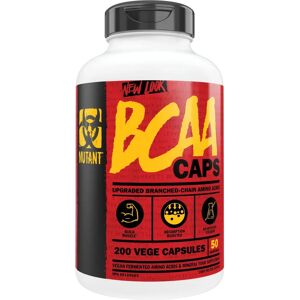Mutant BCAA Caps - 200 capsules - Supports Muscle Recovery - Dietary Supplement Mutant BCAA Caps - 200 capsules - Supports Muscle Recovery - Dietary Supplement