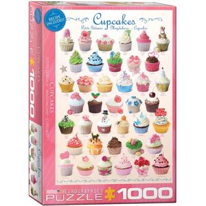 Eurographics Cupcakes Puzzle o 1000 dílech - Puzzle Eurographics Cupcakes Puzzle o 1000 dílech - Puzzle